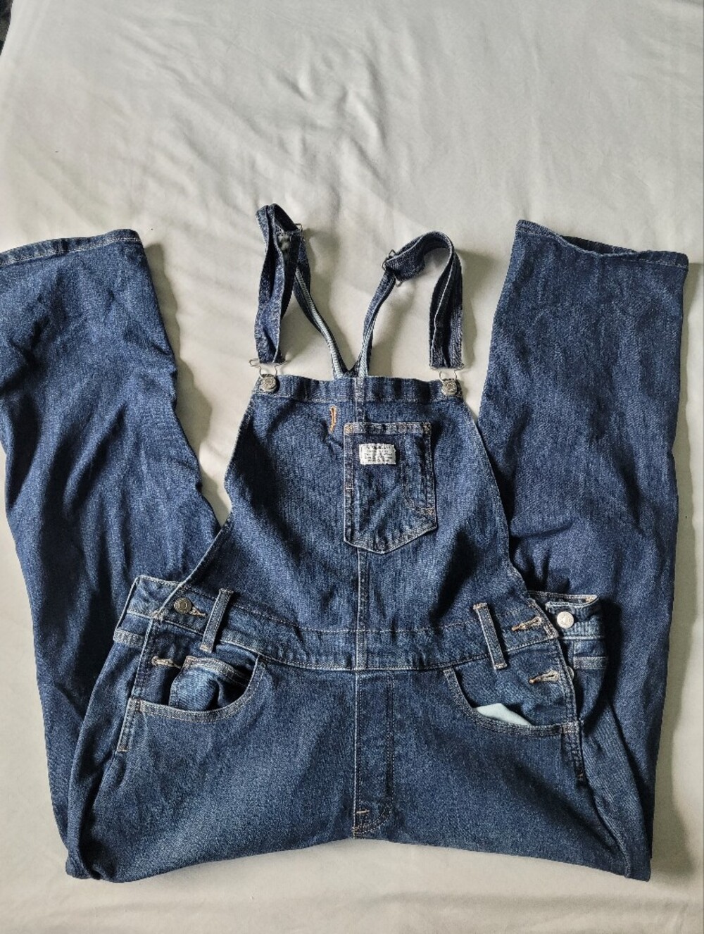 Levi's Red Tab Womens Dark Blue Denim Overalls